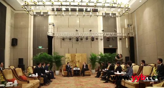 四川省长尹力会见三一总裁唐修国洽谈80亿吹风项目
