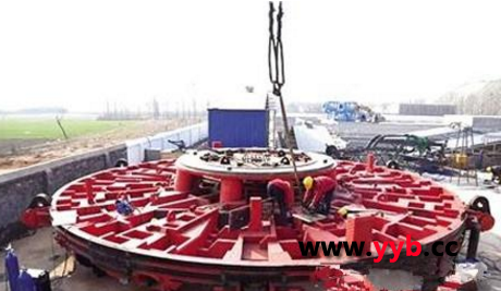 “巨无霸” 盾构机将建设豫机城际铁路工程