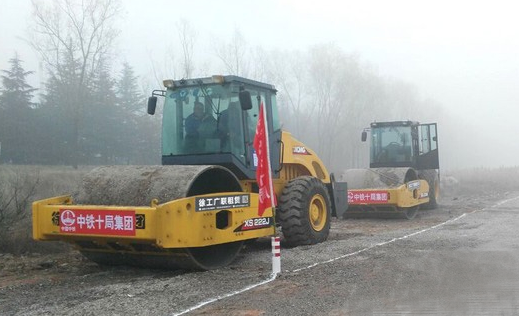 徐工广联成套设备助力济青高铁建设