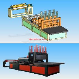 BWD1300-400导柱式波纹片成型机